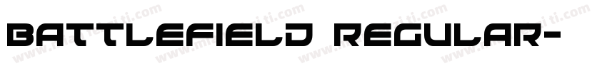 Battlefield Regular字体转换